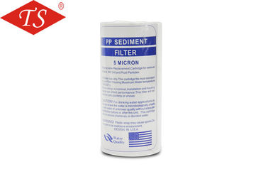 China 5 Inch Water Purification Systems Melt Blown PP Filter Cartridge With 1 / 5 Micron supplier