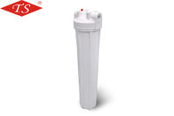 China White Color 20 Inch Filter Housing , RO Water System Parts Highly Durable factory