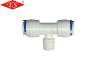 China Polopropylene Material Water Purifier Accessories Plastic K6064 Tee Joint CE Certificated factory