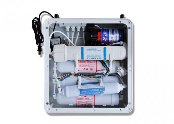 Five Stages RO Water Purifier System 10 Inch Filter Size 28.8W Rated Power