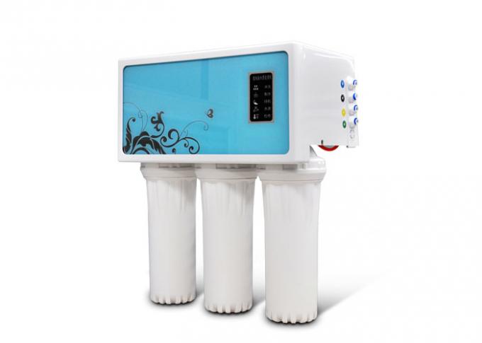 50G Light Blue Reverse Osmosis Water Filtration System With Big Dust Cover