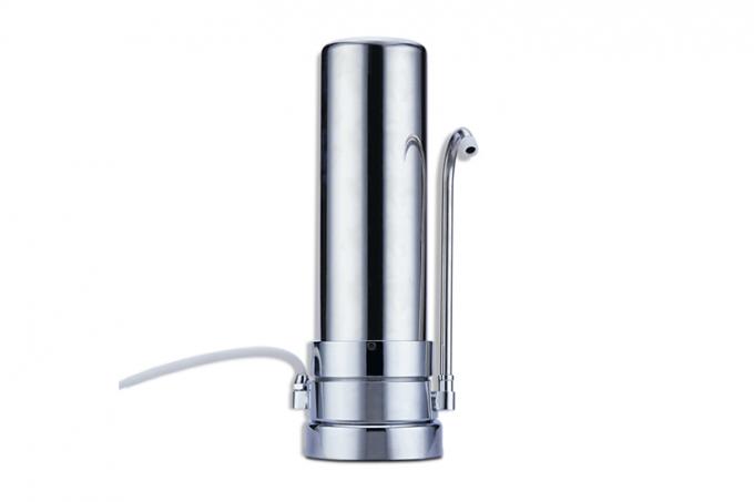 Single Stage Stainless Steel Faucet , RO Filter Spare Parts 60L/H  Water Flux