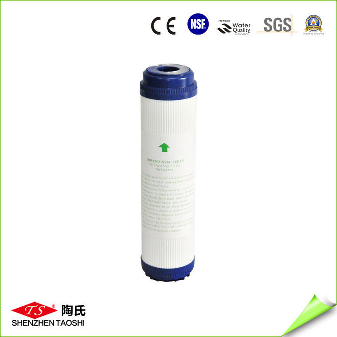 11'' Granular Activated Carbon Filter Cartridge , Water Purifier Filter Cartridge Sintering Type