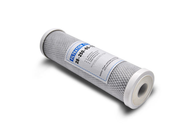 11 Inch Carbon Block Water Filter Cartridges 8cm Diameter For Water Purification