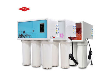 China 50G Light Blue Reverse Osmosis Water Filtration System With Big Dust Cover supplier
