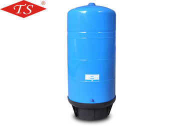 China 28G Blue Color RO Water Storage Tank Carbon Steel Material 38cm Height supplier
