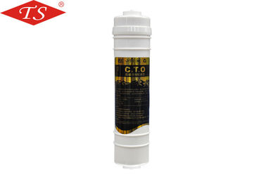China Inline CTO Post Actived Carbon Inline Filter Cartridge 1/4" Pot Size TS-079 supplier