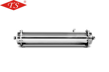 China Stainless Steel 1500L - 4000L Water Filter Parts Horizontal Purifier 1/2'' Port Size supplier