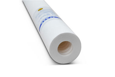 China Customizable Polypropylene Water Purifier Filter Cartridge 1um Density White Color supplier