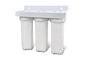 10 Inch White Water Filter Parts Three Stages 8 - 125psi Inlet Pressure supplier