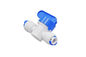 Plastic 1/4&quot; Recoil Ball Value Water Purifier Accessories Thread Connecting Durable supplier