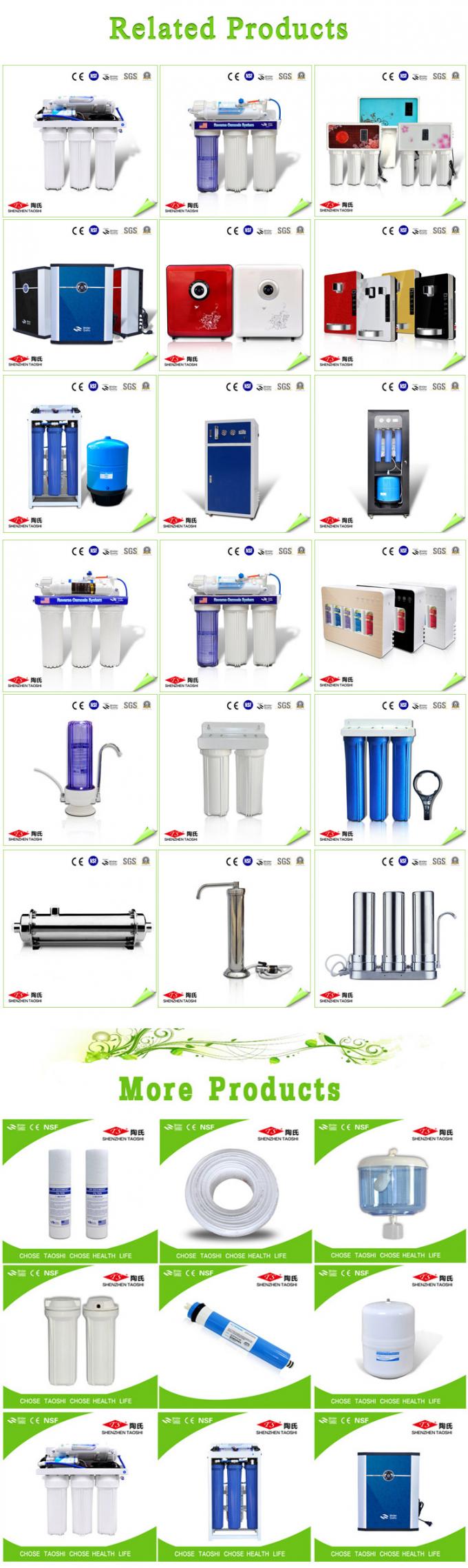5L/Min Rated Flow Water Filter Parts Home RO System Water Purifier CE Approved