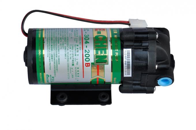 Diaphragm RO 24VDC Water Booster Pump , RO Booster Pump 200GPD Capacity