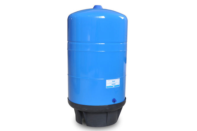 20G Blue RO System Storage Tank , Reverse Osmosis Water Tank 3/4" Pore Size