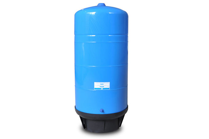 28G Blue Color RO Water Storage Tank Carbon Steel Material 38cm Height
