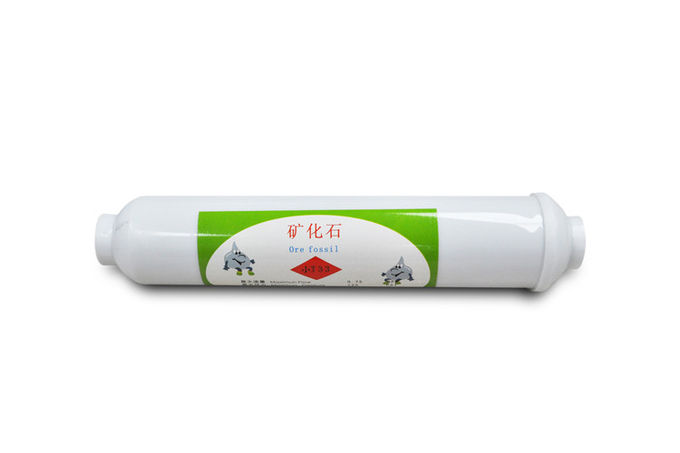 White Shell Water Filter Parts , In Line Water Filtration System Cartridge